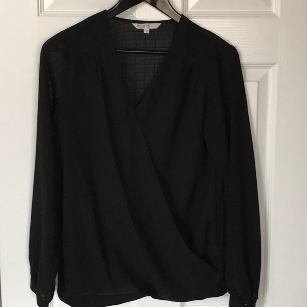 Cleo Blouse- Black - Size S